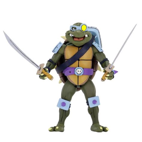 NECA Teenage Mutant Ninja Turtles Cartoon Slash & Leatherhead Villains ...