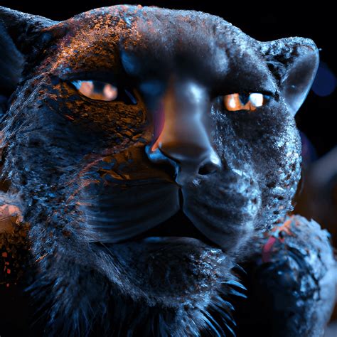 Render Octane De Black Panther De Weta Digital Creative Fabrica