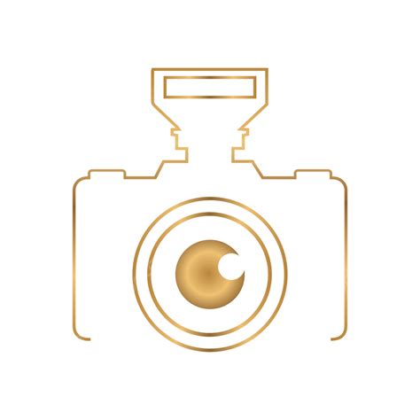 Golden Photography Camera Logo Photography Camera Logo Golden