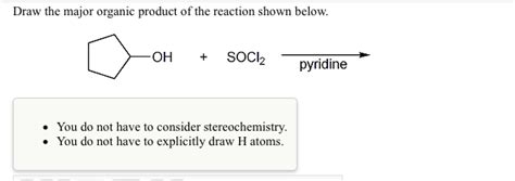 The Best Draw The Major Organic Product Of The Reaction Shown Ideas