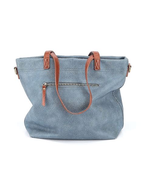 Sasha Sofi 100 Polyurethane Blue Satchel One Size 60 Off ThredUp