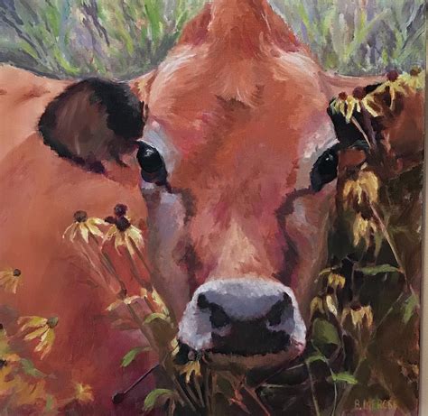 Miss Daisy Painting By Barbara Mercer Fine Art America