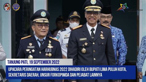 Peringatan Hari Perhubungan Nasional Harhubnas Tahun 2022 Dinas