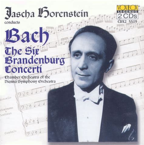 Bach Brandenburg Concertos Vienna Symphony Orchestra Jascha