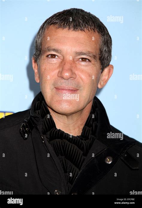 New York New York Usa 30th Jan 2015 Actor Antonio Banderas Attends