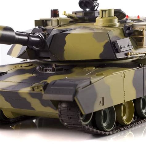 Heng Long 3816 2 Battle Tank 1 24 M1A2 Abrams Airgun IR SamiRC