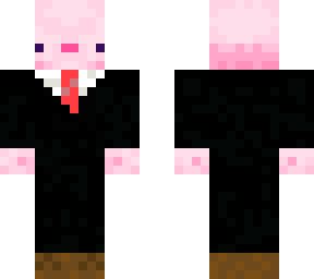 Buff Axolotl | Minecraft Skin