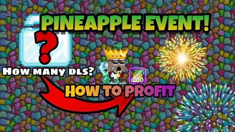 GROWTOPIA PINEAPPLE PARTY 2020 Profit YouTube