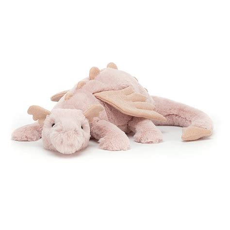 Smok Różowy 50 cm Jellycat Sklep EMPIK