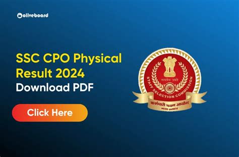 Ssc Cpo Selection Process Step By Step Details