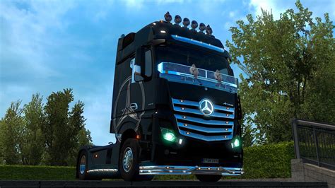 Ets2 Mercedes Benz New Actros Pack 6 Trucks Multiplayer Truckersmp