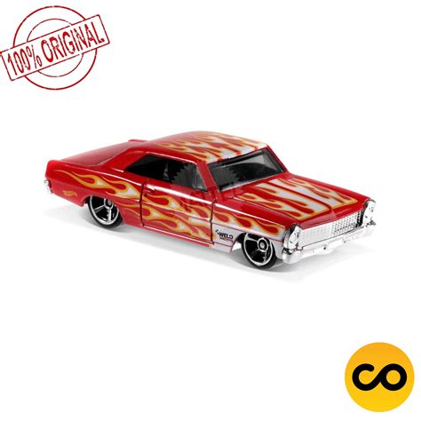 Hot Wheels 66 Chevy Nova Flames Collec Store