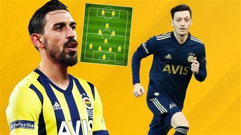 Fenerbahçe de Erol Bulut un Mesut Özil İrfan Can ve Pelkas lı yeni