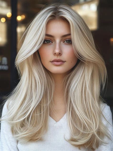 stunning ways  style long blonde hair style