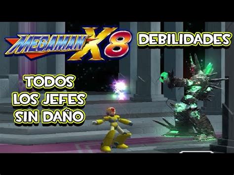 Megaman X8 PS2 Todos Los Jefes Dificultad Difícil Debilidades