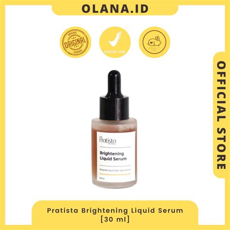 Jual Pratista Brightening Liquid Serum Ml Pratista Brightening