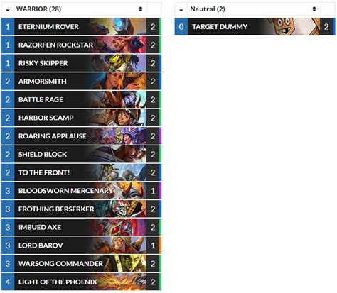 King On Twitter RT HSTopDecks Wild Rblhcx S 285 Legend Warsong