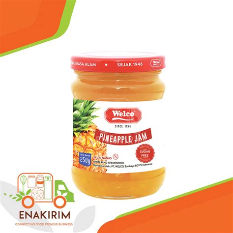 Jual Welco Pineapple Sugar Free Jam Gr Shopee Indonesia