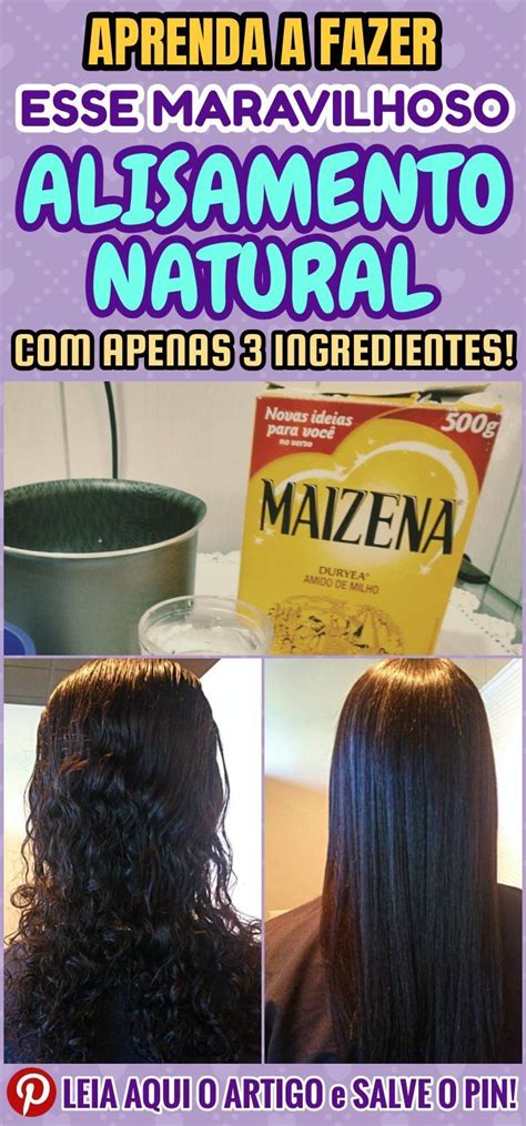 Receita De Progressiva Caseira Iluminadora Cabello Liso Natural