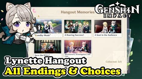 Lynette Hangout Event All Endings Choices Lynette Hangout Events