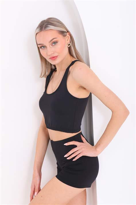 segiza Siyah Şortlu Badili Bikini Fiyatı Yorumları Trendyol