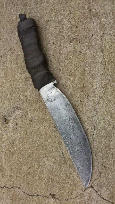 First proper knife at my own forge - Knife Making - I Forge Iron