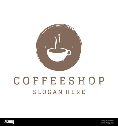 Espresso Coffee Logo Design And Vintage Coffee Cup The Logo Can Be For