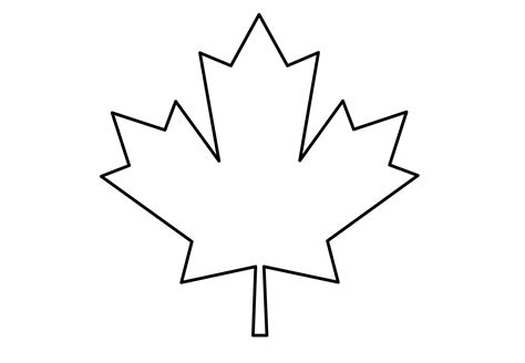 Maple leaf vector icon. Maple leaf vector illustration. Canada vector ...