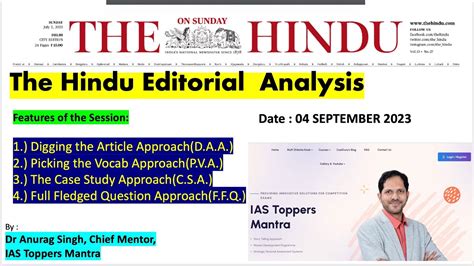 The Hindu Newspaper Editorials 06 07 September 2023 Upsc Editorial