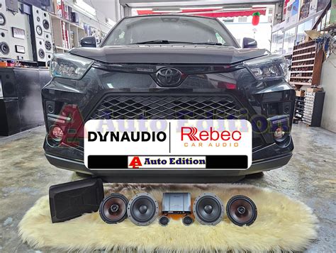 Toyota Raize Sound System Upgrade To Dynaudio Rebec Car Audio