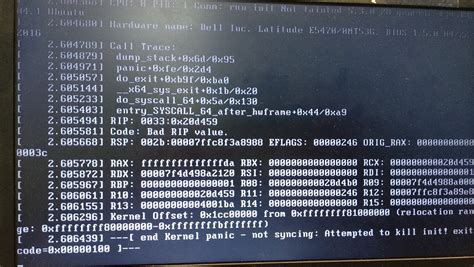 Kernel Panic Not Syncing Attempting To Kill Init Exit Code