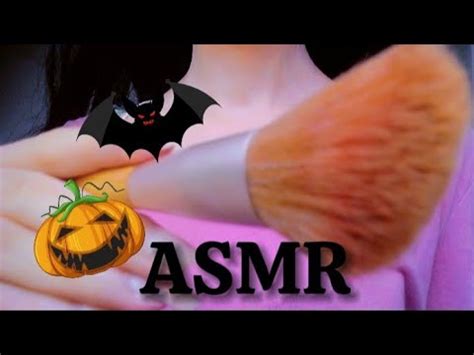 ASMR Halloween Words Whispered Face Brushing Personal Attention