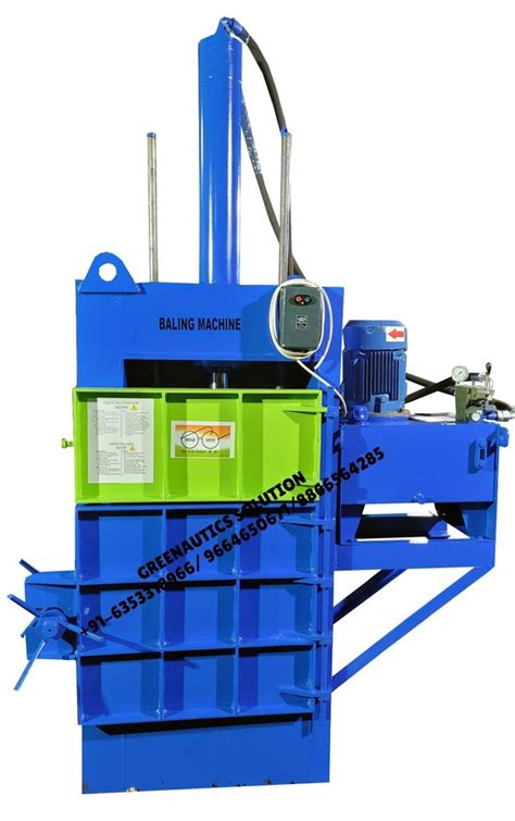 0 30 Ton Mild Steel Scrap Baling Press Capacity 25 Tons 50 KG At Rs