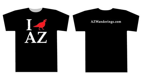 Arizona Quail Season: T-shirt Sale - Arizona WanderingsArizona Wanderings