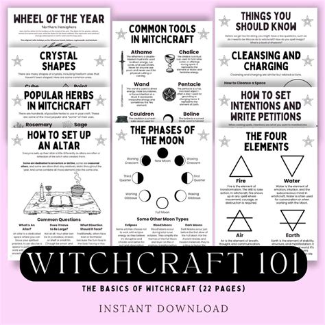 types  spells  witchcraft  pagan grimoire