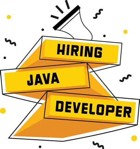 Java Developer Hiring Post Graphic 19549521 Vector Art At Vecteezy