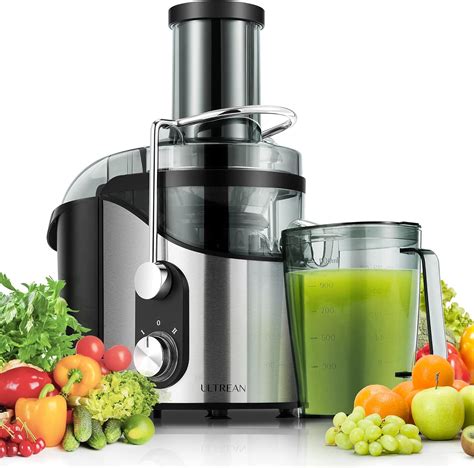 Ultrean Centrifugal Juicer Juicer Machine With Extra Wide 3 Inches