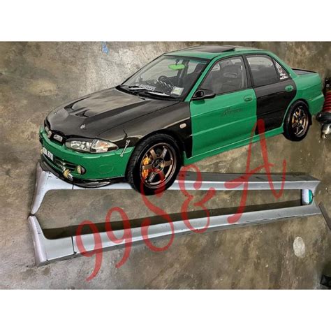 Original Side Skirt Gsr Lancer Ck Cm Pnp Proton Wira Sedan Aeroback