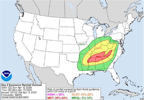 A Significant Severe Weather Outbreak Is Possible Across The Southeast On Easter Sunday Damweather