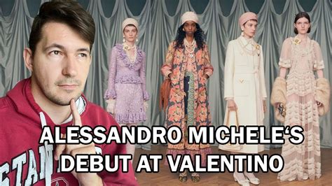 Alessandro Michele S Debut Collection For Valentino YouTube