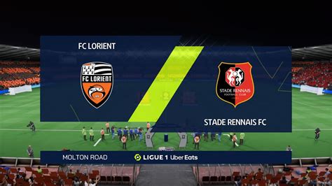 Lorient Vs Stade Rennais 27012023 Ligue 1 Fifa 23 Youtube