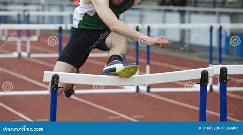 Fail At Hurdle Race Royalty Free Stock Image - Image: 31683296