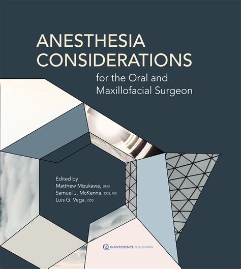 Anesthesiology In Oms Past Present And Future Quintessence