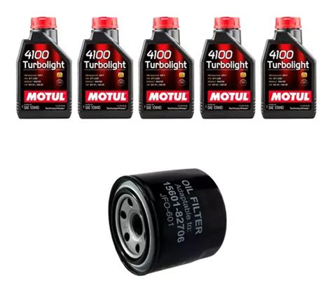 Kit Troca Óleo Motul 10w40 Suzuki Vitara 1 6 16v 1993 1998