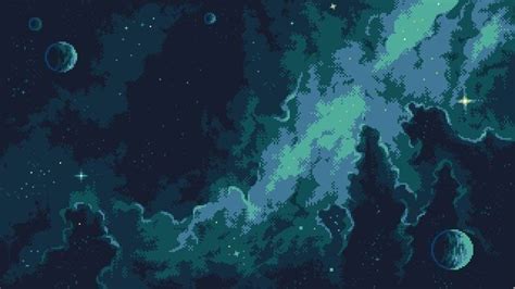 Norma2d Pixel Art Space Background