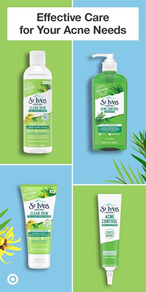 St Ives Tea Tree Acne Control Skin Care Tea Tree For Acne Skin Care