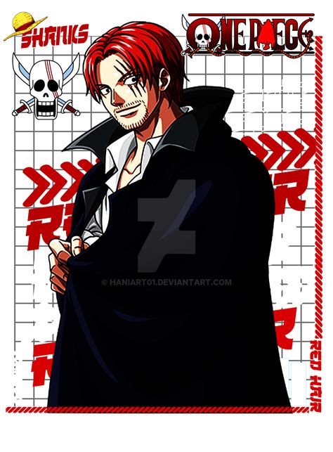 THE RED HAIR Shanks. one piece Png by HaniArt01 on DeviantArt