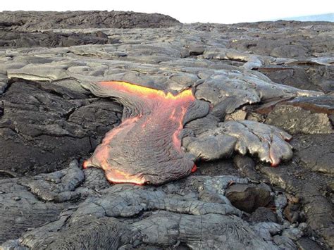 Aloha Friday Photo Oozing Pahoehoe Lava Go Visit Hawaii