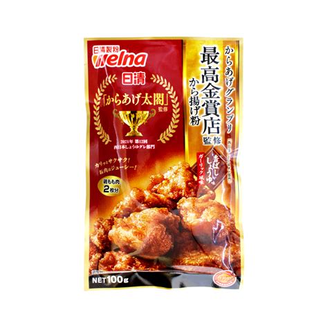 Nisshin Karaage Flour With Garlic 100g I101