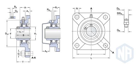 Gối UCF 207 Gối đỡ SKF chính hãng Đại lý ủy quyền SKF